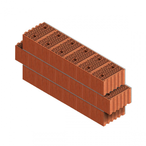 Керамический блок Wienerberger Porotherm 38 М-100 10,67 НФ