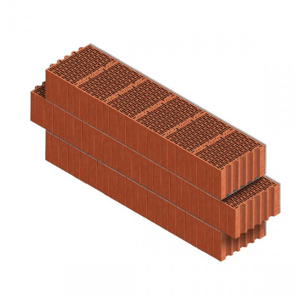 Керамический блок Wienerberger Porotherm 38 Thermo